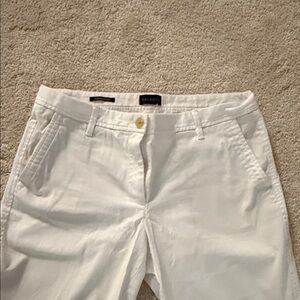 Talbots Relaxed Chinos White